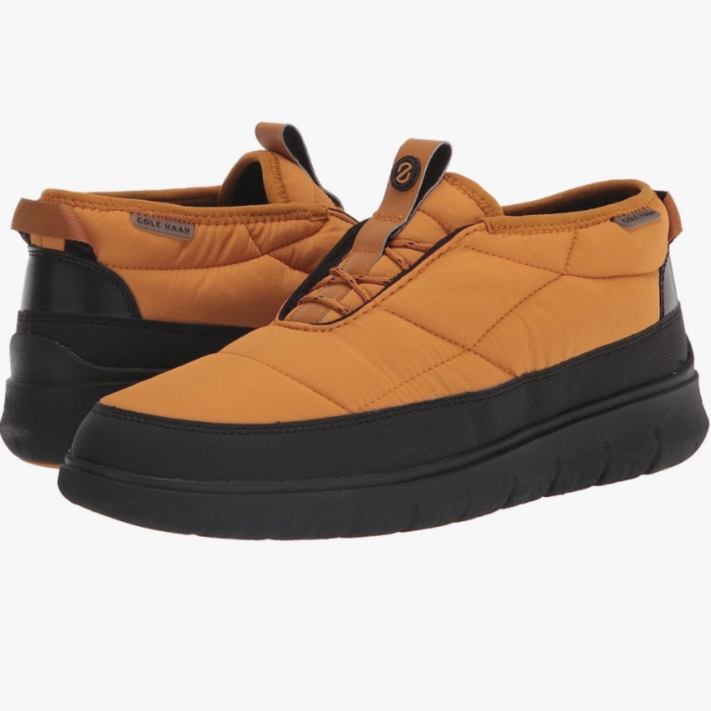 Cole Haan Men's Generation Zerogrand Rec Mid Sneaker size 11, light amber